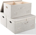75 Quarts Extra Large Decorative Storage Bins by GraciadecoStorage