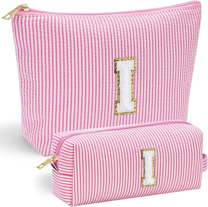 YOOLIFE Mom Birthday Gifts for Women, Personalized Monogram Makeup Bag Cosmetic by YOOLIFE