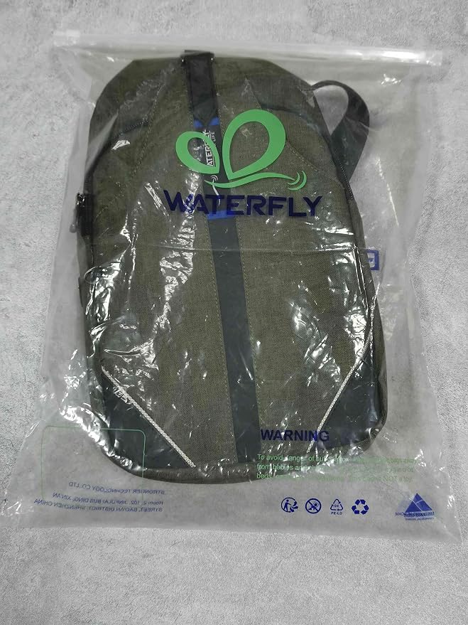 WATERFLY Small Crossbody Sling Backpack Anti Theft Backpack - Image 10