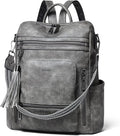 Shrrie Vegan Leather Laptop Backpack by Shrrie