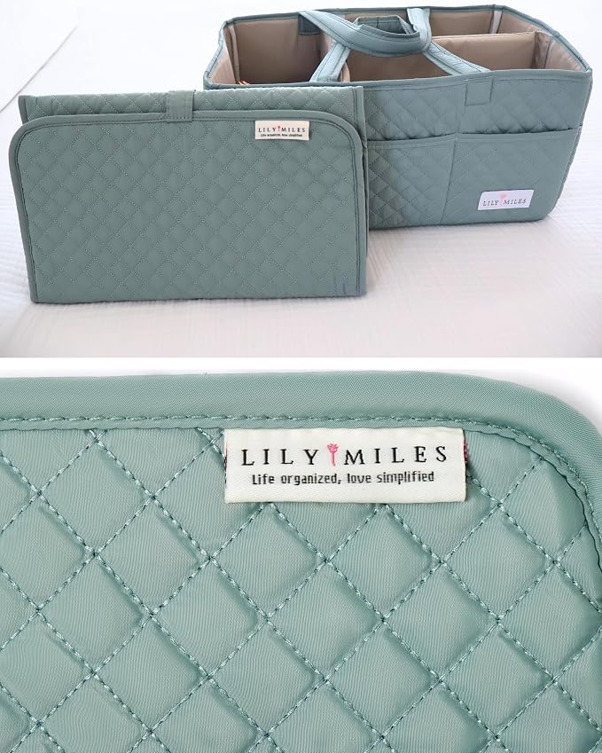 Lily Miles Baby Changing Pad Portable, Diaper Changing Mat - Image 6