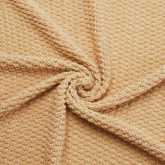 Amazon Basics Chunky Cable Knit Throw Blanket - Image 5