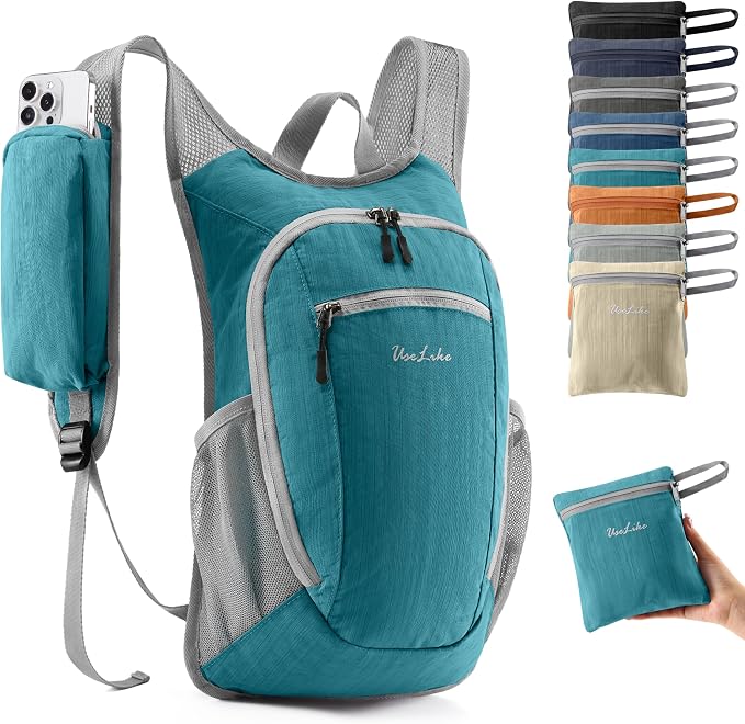 10L Small Hiking Backpack Travel Daypack Lightweight Packable Back Pack by Uselike