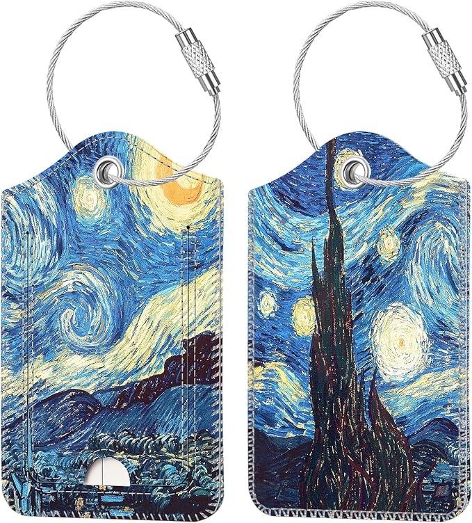 Fintie Luggage Tags, Privacy Cover ID Label by Fintie