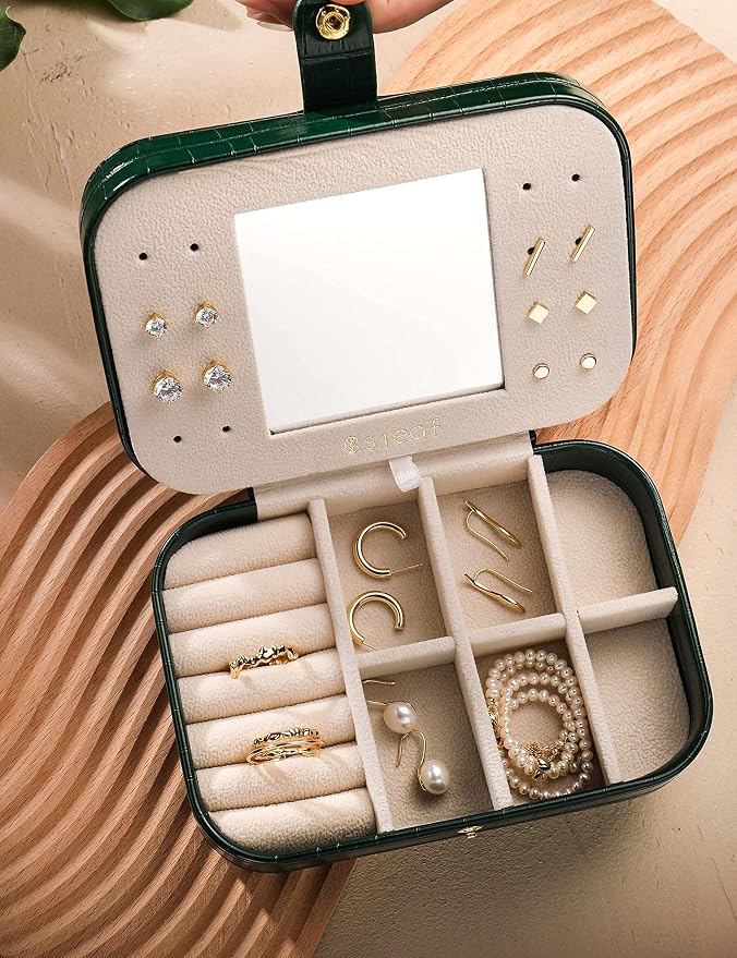 S.Leaf Mini Travel Jewelry Case - Image 3