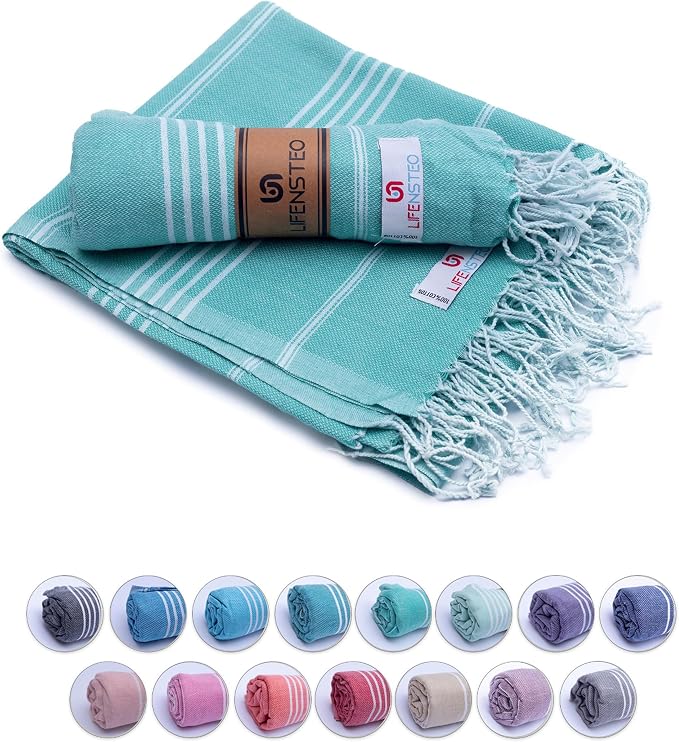 Turkish Beach Towel by LIFENSTEO