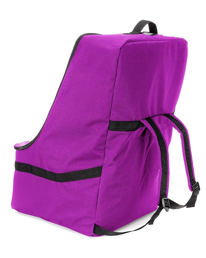 Car Seat Travel Bag — Adjustable, Padded Backpack - Image 3