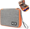 Luxtude Travel Cable Organizer Bag, Electronic Organizer Travel Case Large by Luxtude