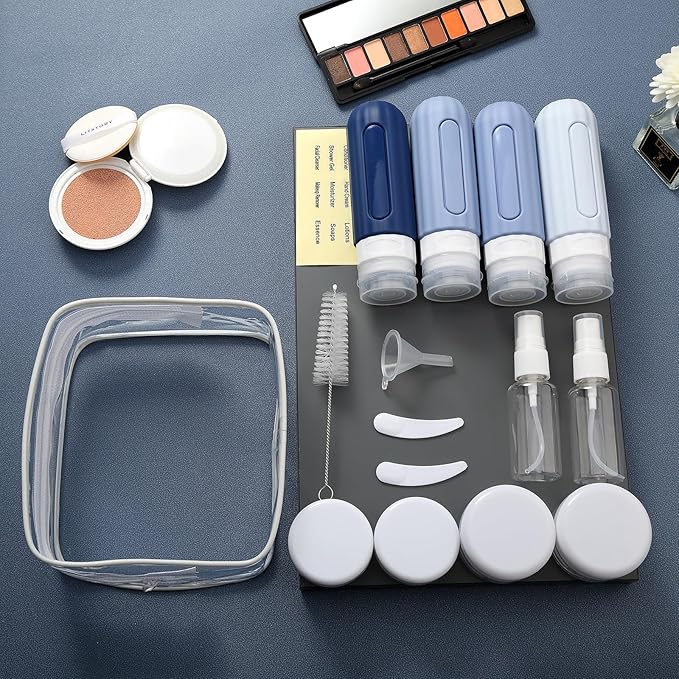 16 Pack Travel Bottles Set for Toiletries, Leakproof Travel Containers for - Image 6