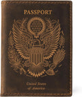 LEATHER VILLAGE Leather Passport Holder Cover – Travel Wallet by LeatherVillage
