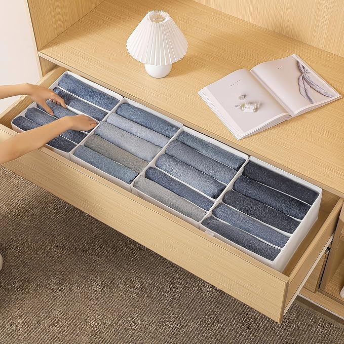4 Packs Jeans Drawer Organizers - Image 8