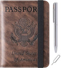 Passport Holder Cover Wallet Travel Essentials Leather Rfid Blocking Case by LOHASLIFE