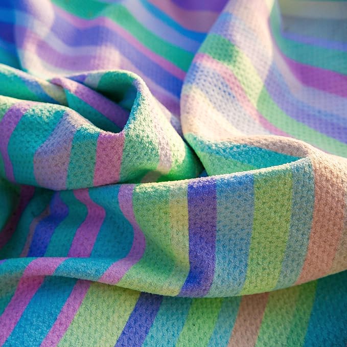 Quick Dry Towel Extra Large Waffle 78x35 Inch - Image 6
