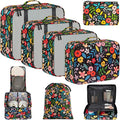 BAGAIL 8 Set Packing Cubes Luggage Packing Organizer Bags by BAGAIL