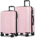 KYME Suitcase Hardshell With Double Spinner Wheels, PC+ABS TSA Lock Travel by KYME