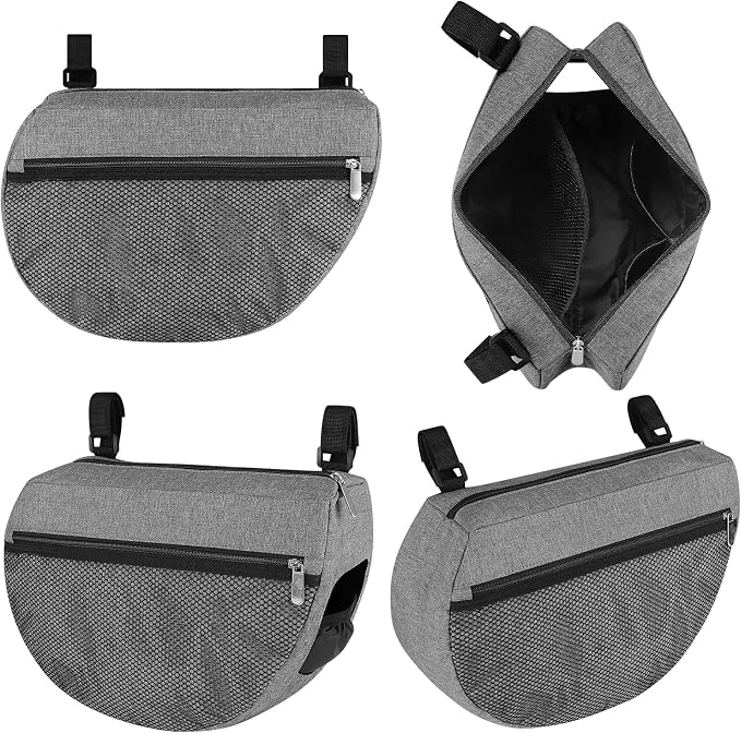 Accmor Insulated Side Sling Stroller Saddle Bag Organizer, Universal Stroller - Image 6