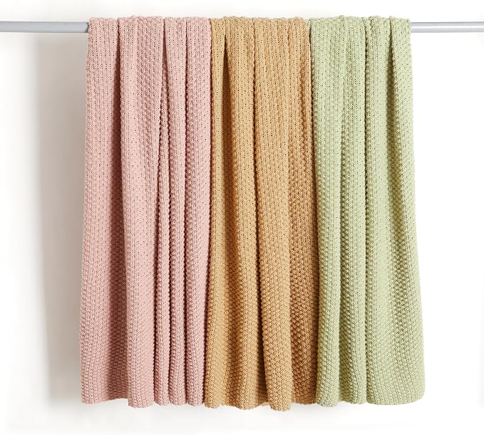 Amazon Basics Chunky Cable Knit Throw Blanket - Image 3