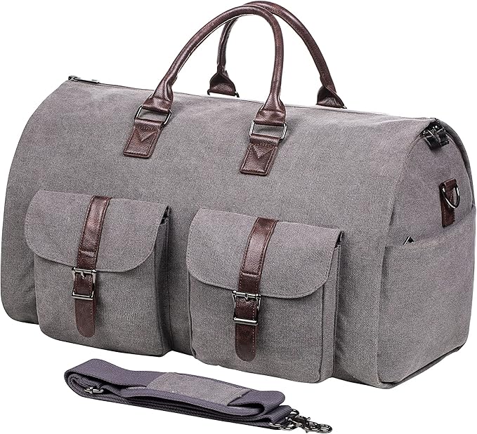 seyfocnia Convertible Travel Garment Bag, Carry on Garment Duffel Bag by Seyfocnia