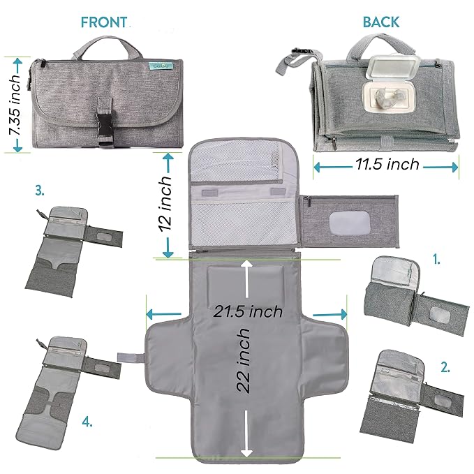 Kopi Baby Portable Diaper Changing Pad - Image 5