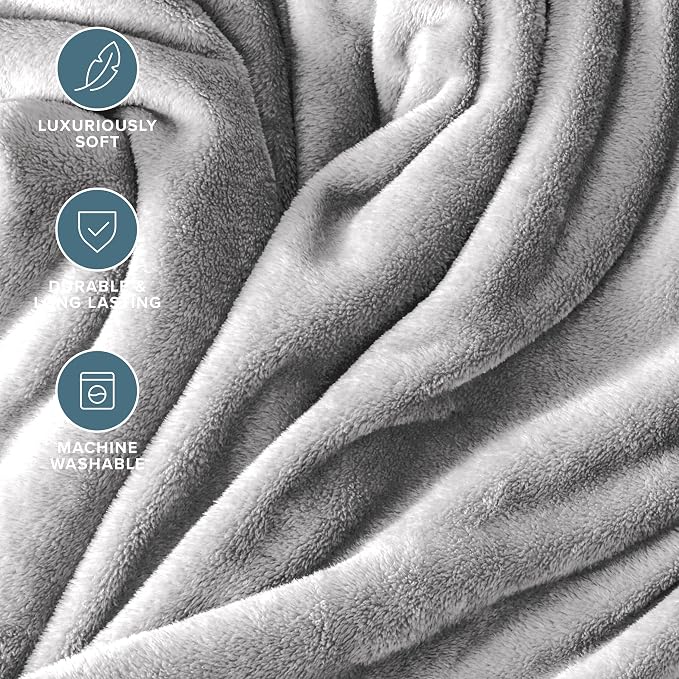 Bare Home Fleece Blanket - Image 4