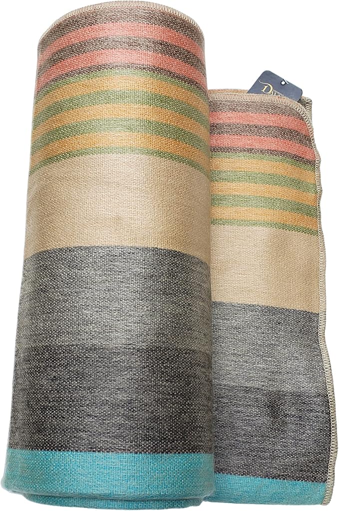 Alpaca Wool Throw Blanket | Super Soft, Lightweight, Breathable and - Image 4