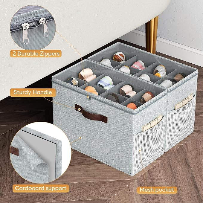 Budding Joy 2 Pack Shoe Organizer - Image 4