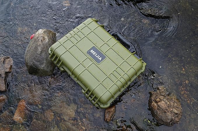 MEIJIA All Weather Portable IP67 Waterproof Protective Case, Hard Camera Case - Image 7