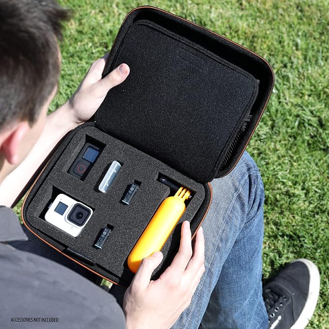 USA Gear Water Resistant EVA Foam Hard Case Compatible - Image 7