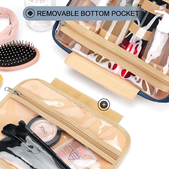 Travel Hanging Toiletry Bag for Women and Men, - Image 6