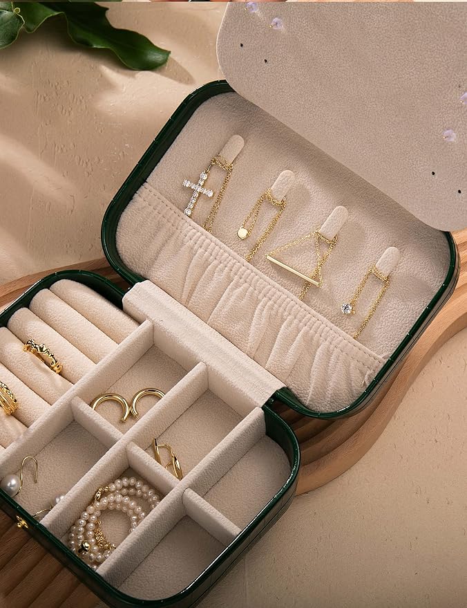 S.Leaf Travel Jewelry Organizer Travel Jewelry Boxes - Image 5