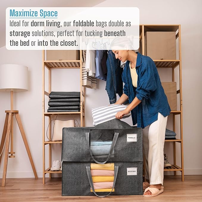 VENO 6 Pack Moving Bags Extra Large Storage Bags - Image 4