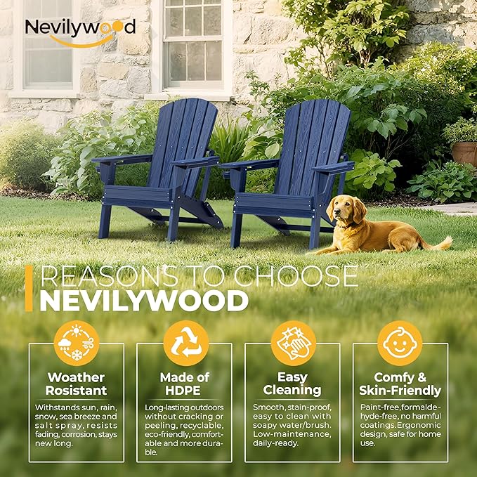 Folding Adirondack Chair - Image 4