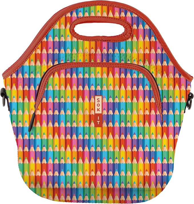 Sok It LunchTote Zippered Bag Insulated Neoprene Caddy by SokIt