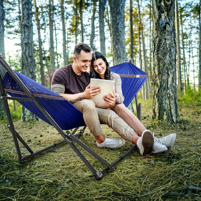 Tranquillo Universal Hammock 600 lbs Capacity, Instant 20s Foldable Hammock - Image 7