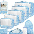 BAGAIL 9 Set Packing Cubes Luggage Packing Organizers by BAGAIL