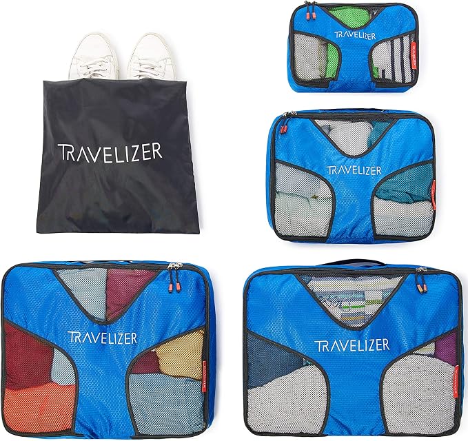 Travel Packing Cubes 5 pcs Luggage Organizer Set - Image 8