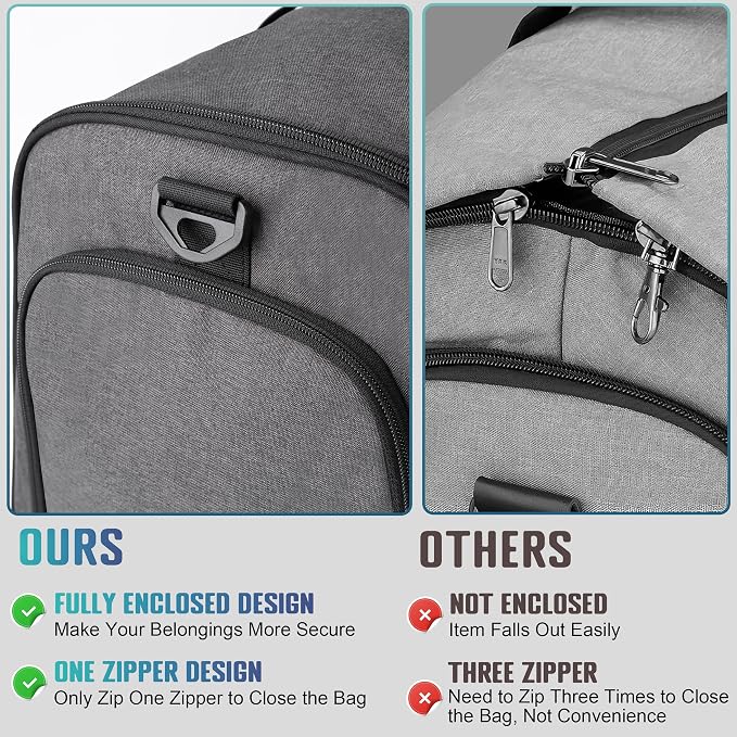 Convertible Garment Duffel Bag - Image 4