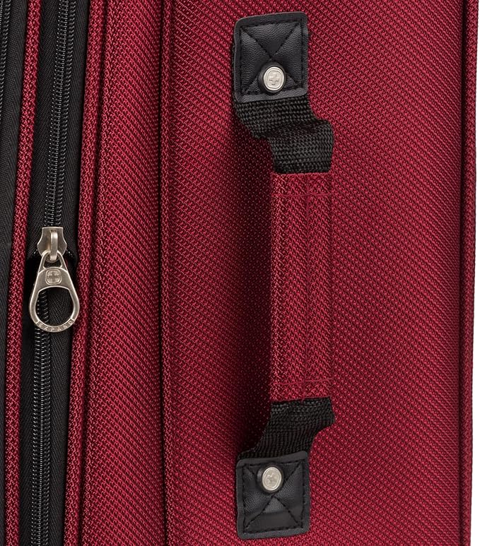 SwissGear Sion Softside Expandable Luggage, Checked-Medium 25-Inch - Image 10