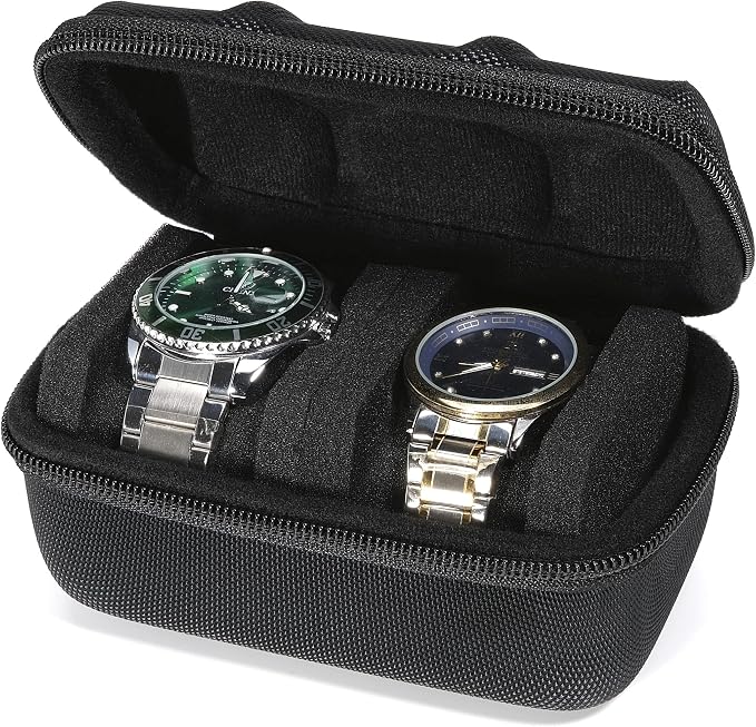 Hard single watch travel case, men's sports watch organizer box - Image 5