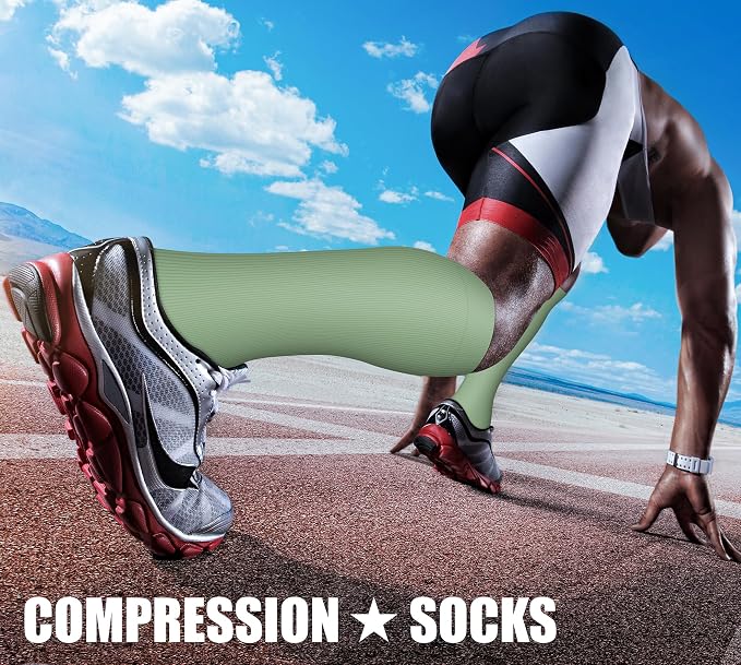 CHARMKING Compression Socks for Women & Men Circulation 15-20 mmHg is Best - Image 3
