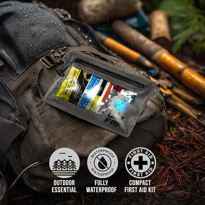 EVERLIT Ultralight Waterproof First Aid Kit, Boat First Aid Kit, Marine Medical - Image 3