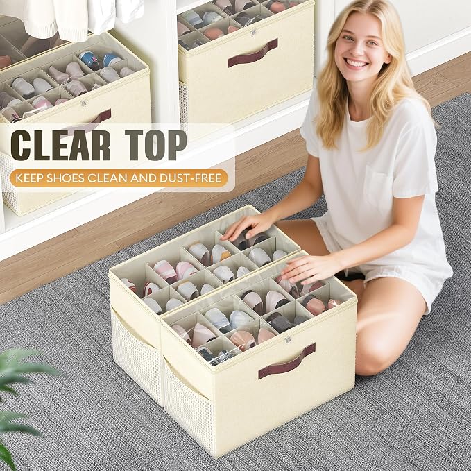 Budding Joy 2 Pack Shoe Organizer - Image 6