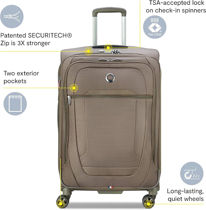 DELSEY PARIS Helium DLX Softside Expandable Luggage - Image 2