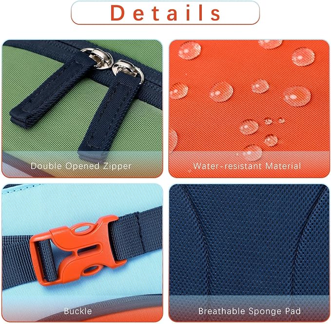 Cute Mini Toddler Backpacks for Boys 2-4 Little Kids Backpack Preschool Bookbag - Image 3