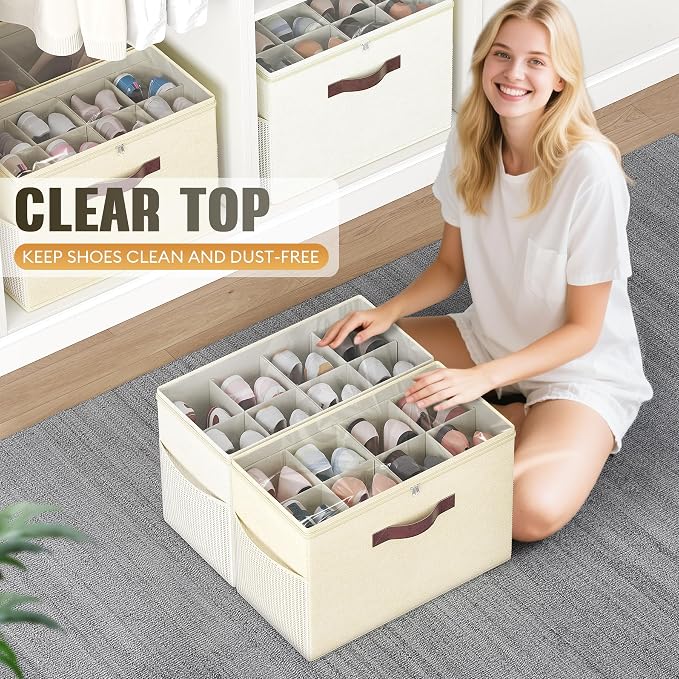 Budding Joy 2 Pack Shoe Organizer - Image 6