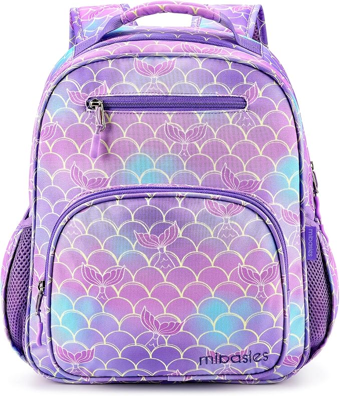 mibasies Girls Backpack 5-8: Lightweight Kids Backpacks by mibasies