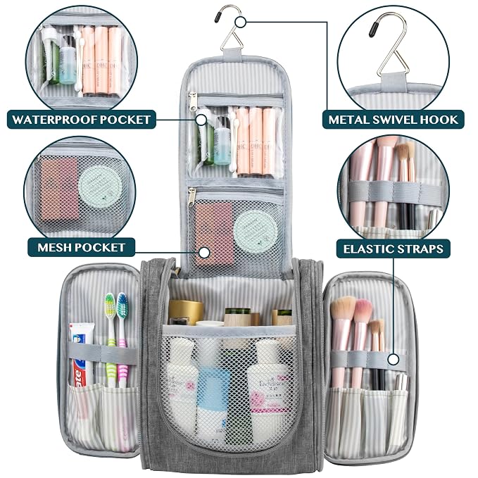 PAVILIA Toiletry Bag Travel Bag - Image 2