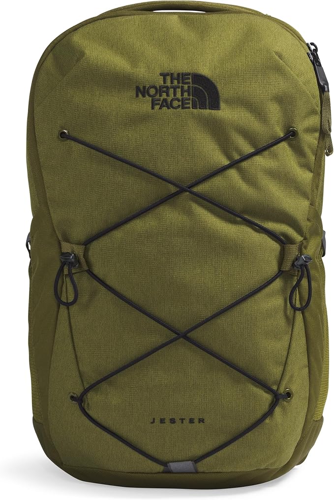 The North Face Jester Everyday Laptop Backpack, Forest Olive Light Heather/TNF by THENORTHFACE