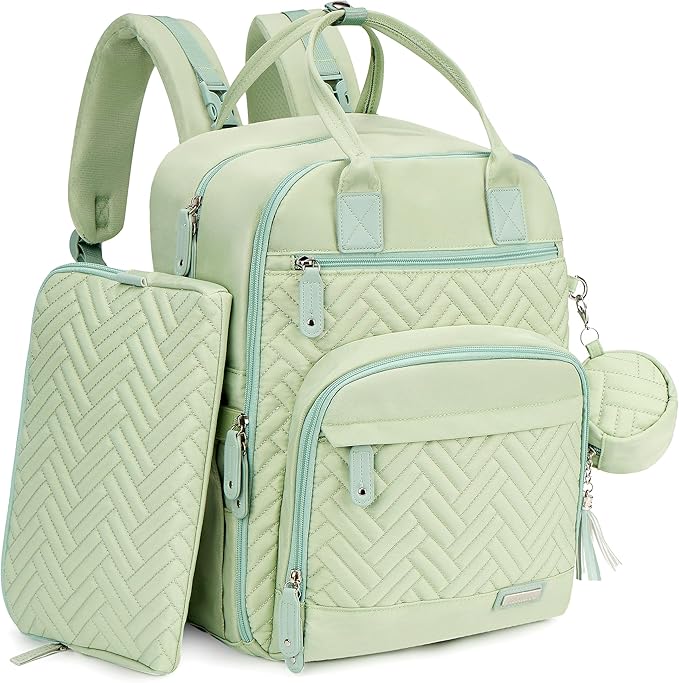 iniuniu Diaper Bag Backpack, 4 in 1 kit Large Unisex Baby Bags by iniuniu