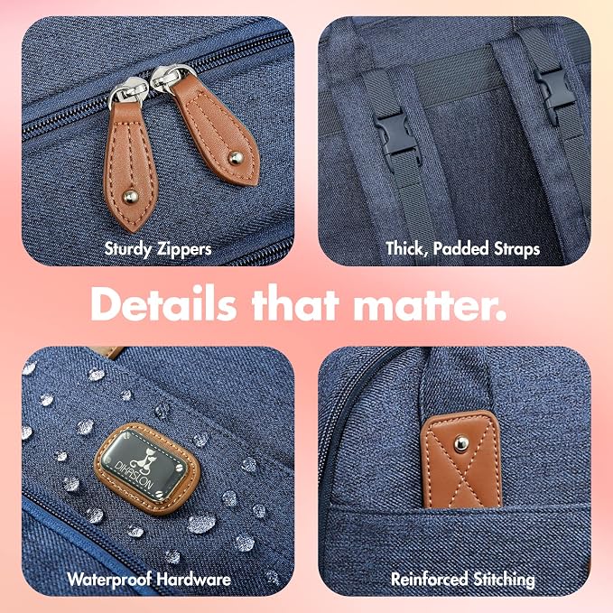 Dikaslon Diaper Bag Backpack - Image 5